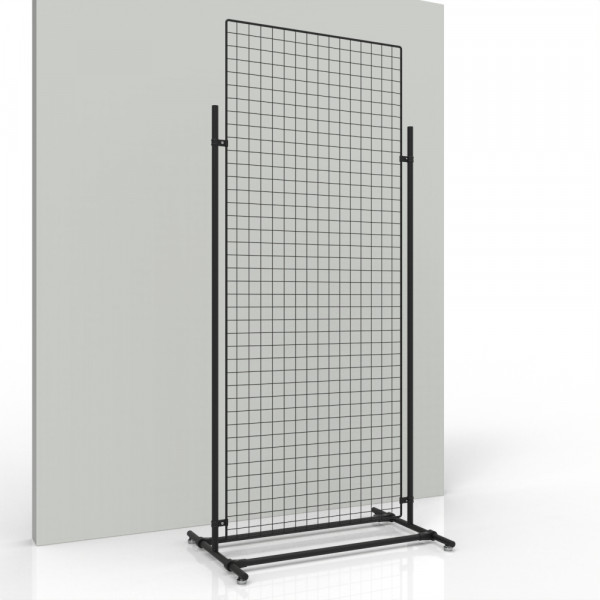 Gitterwand schwarz 200 x 80 cm