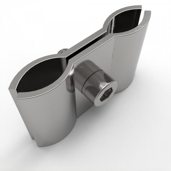 Parallelverbinder für Gitter chrom