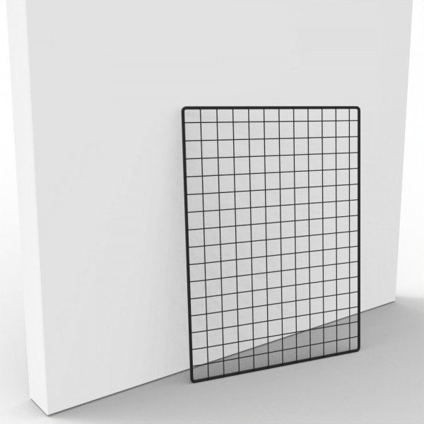 Dekogitter schwarz, 80 x 40 cm