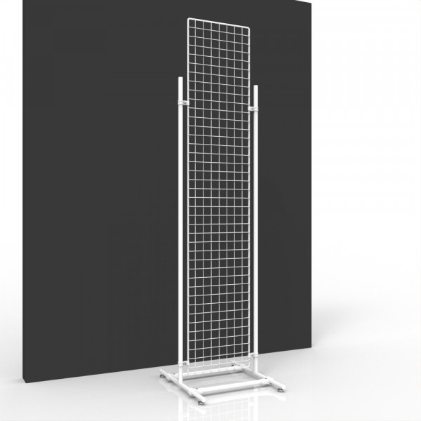 Gitterwand weiß 200 x 40 cm