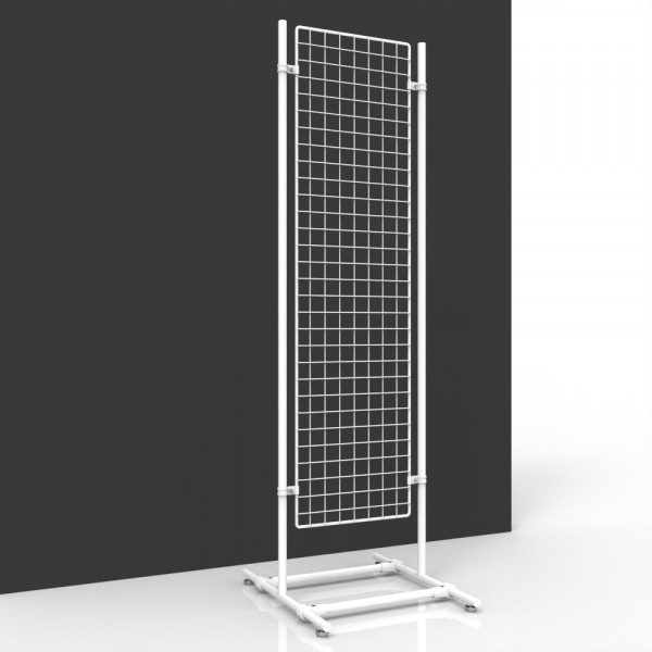 Gitterwand weiß 150 x 40 cm