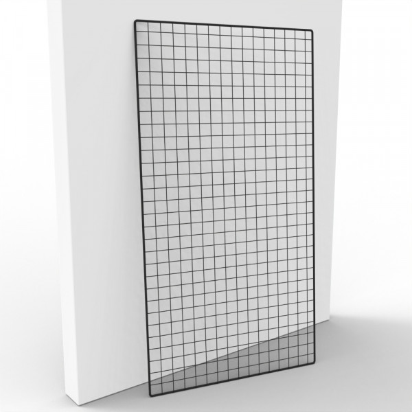 Dekogitter schwarz, 150 x 80 cm