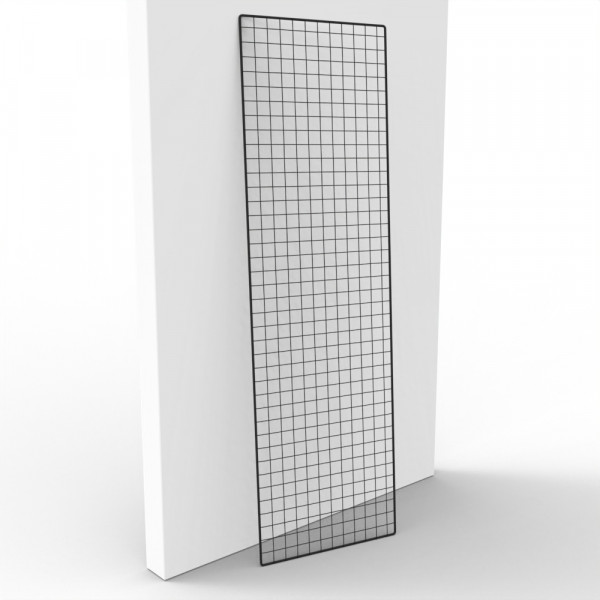 Dekogitter schwarz, 200 x 60 cm