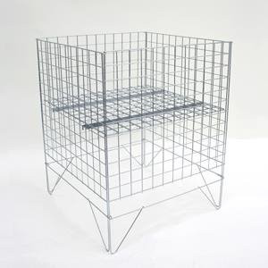 Aktionskorb, ca. 60 x 60 x 78 cm, glanzverzinkt