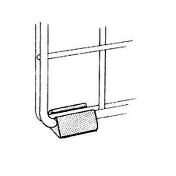 Fuß für Gitter Ø 10 mm aus Kunststoff