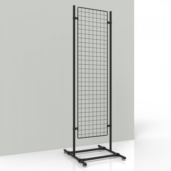 Gitterwand schwarz 150 x 40 cm