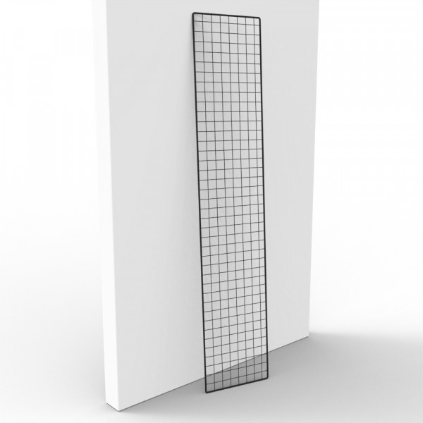 Dekogitter schwarz, 200 x 40 cm