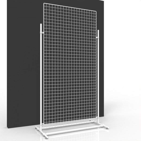 Gitterwand weiß 200 x 100 cm