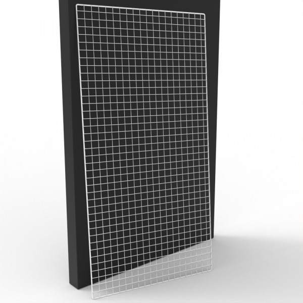 Dekogitter weiß, 200 x 100 cm