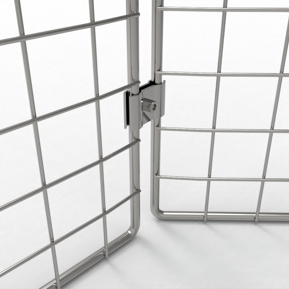 Parallelverbinder zwischen zwei Dekogittern