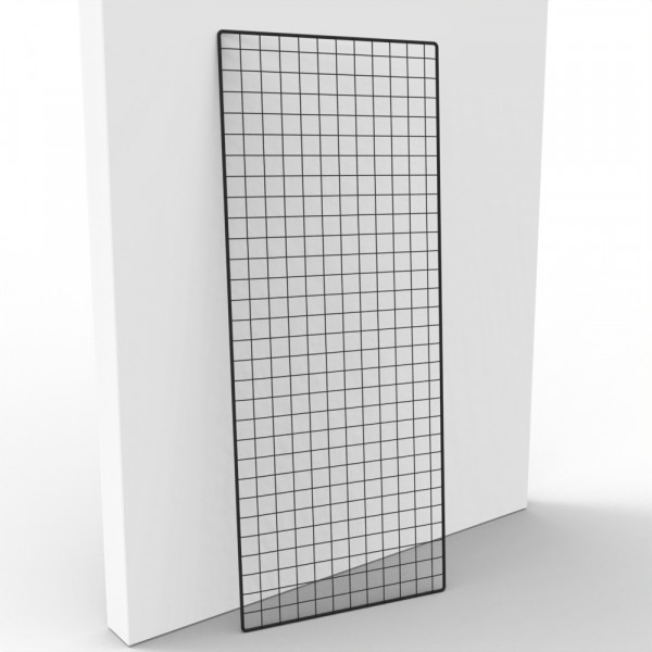 Dekogitter schwarz, 150 x 60 cm