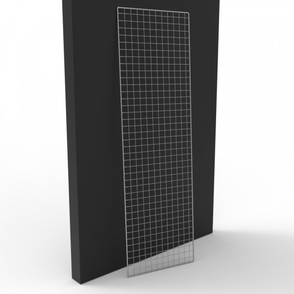 Dekogitter chrom, 200 x 60 cm