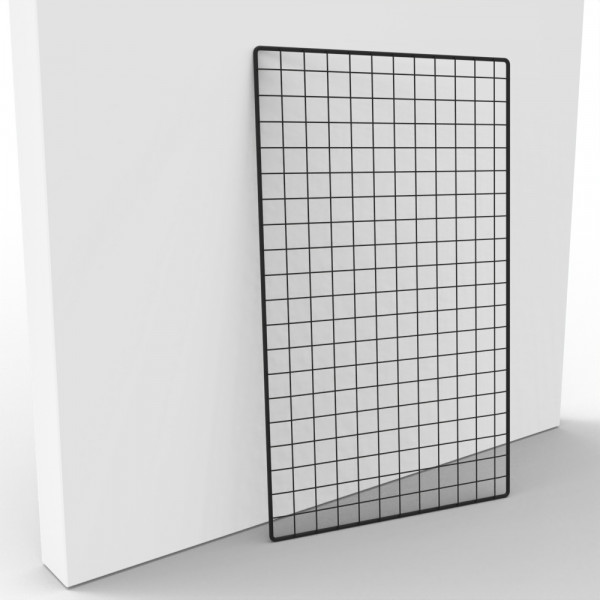 Dekogitter schwarz, 100 x 60 cm