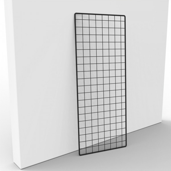 Dekogitter schwarz, 100 x 40 cm