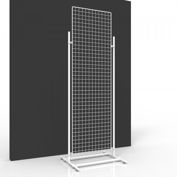 Gitterwand weiß 200 x 60 cm