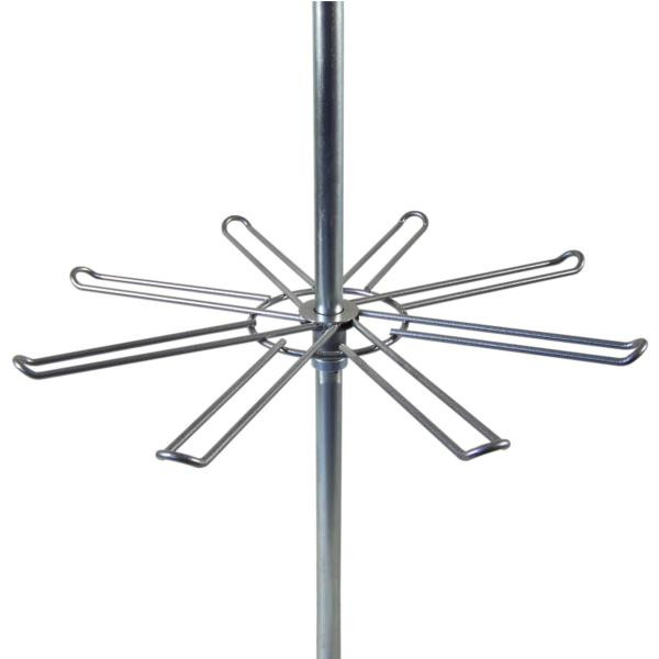 Hakenkranz, Ø 70 cm, mit 8 Doppelhaken
