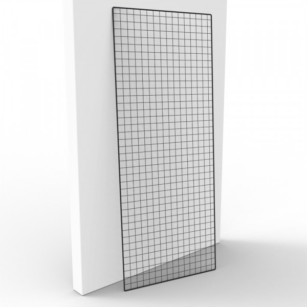 Dekogitter schwarz, 200 x 80 cm