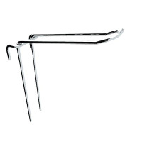 Gitter-Doppelhaken, Tiefe: 10 cm Gitter-Doppelhaken, Tiefe: 10 cm